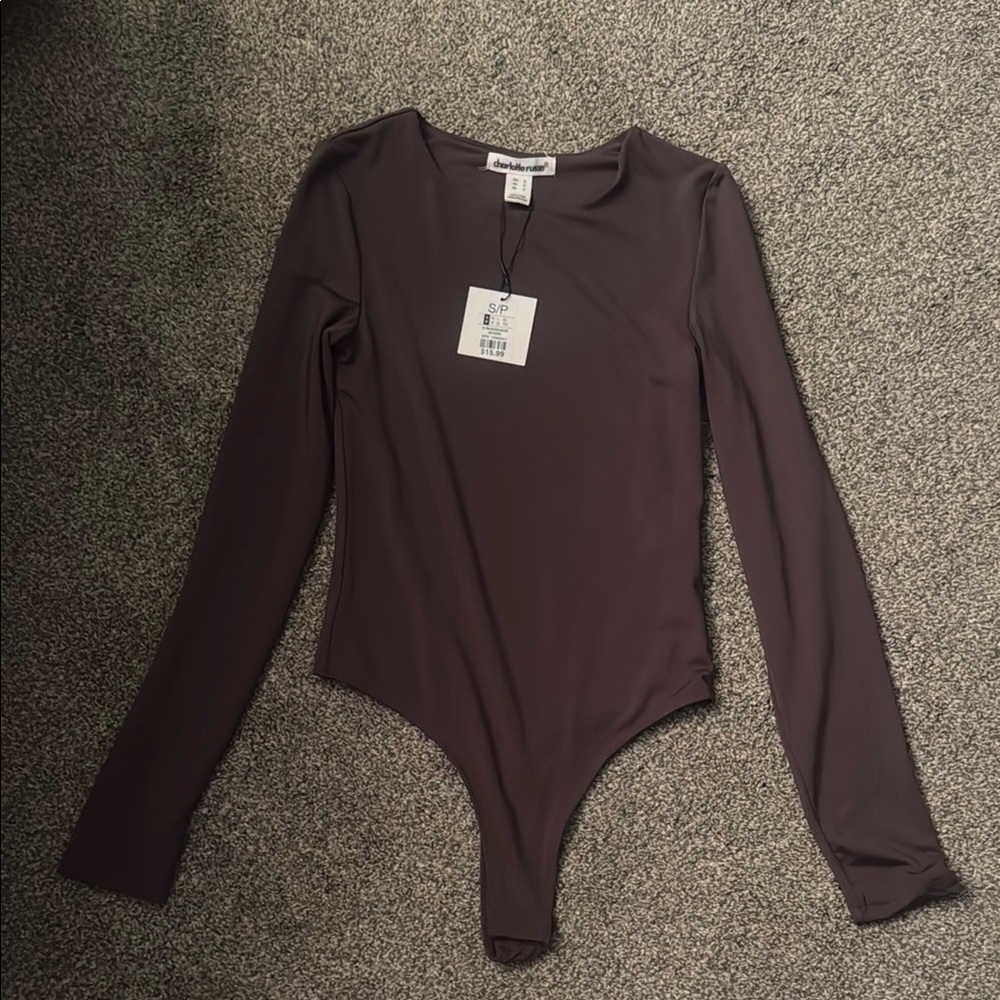 Charlotte Russe Long Sleeve Bodysuit